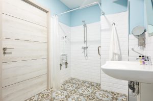 renovated accessible bathroom